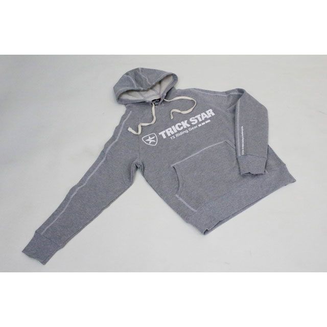 トリックスター プルオーバーパーカー（グレー） サイズ M TRICKSTAR