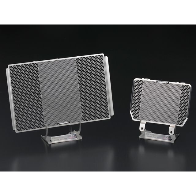 エッチングファクトリー YZF-R1 YZF-R1（15-）用 ラジエター＆オイルクーラーガードSET カラー 青エンブレム ETCHING FAC…
