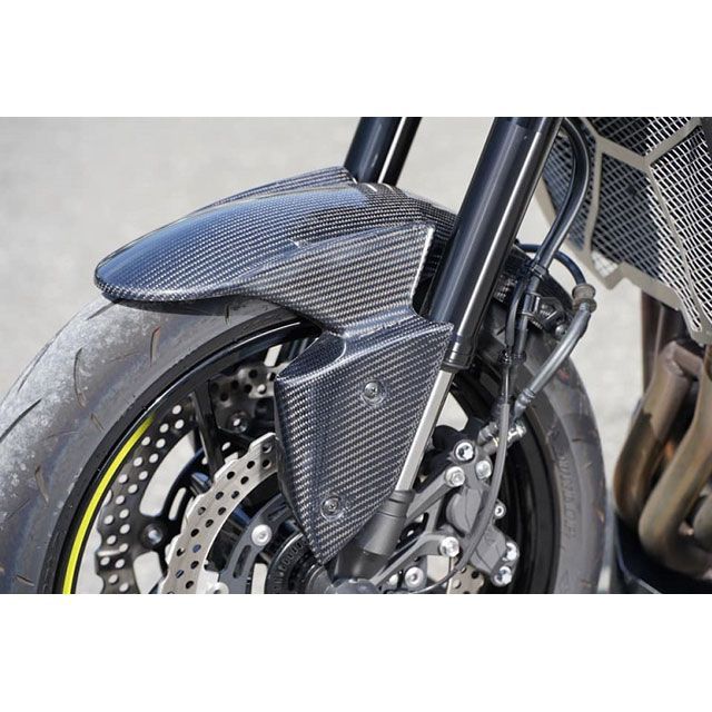 才谷屋ファクトリー Z900 フロントフェンダー/カーボン綾織 Saitaniya Factory