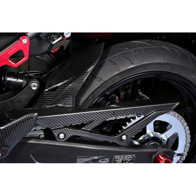 SPEEDRA ZX-25R リアフェンダー 純正形状 ドライカーボン 仕様
