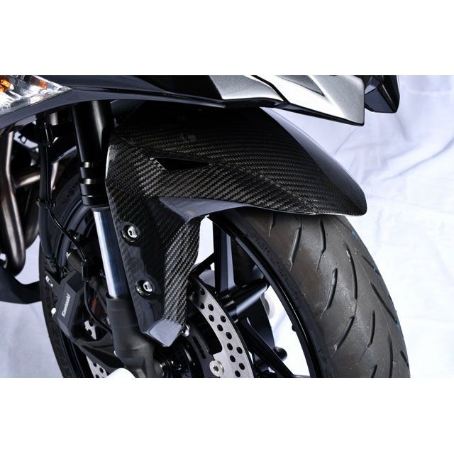 SPEEDRA ZX-25R フロントフェンダー ドライカーボン 仕様 綾織り艶あり