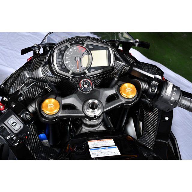 トレカ SPEEDRA ZX-25R メーターカバー ドライカーボン 仕様 平織り艶