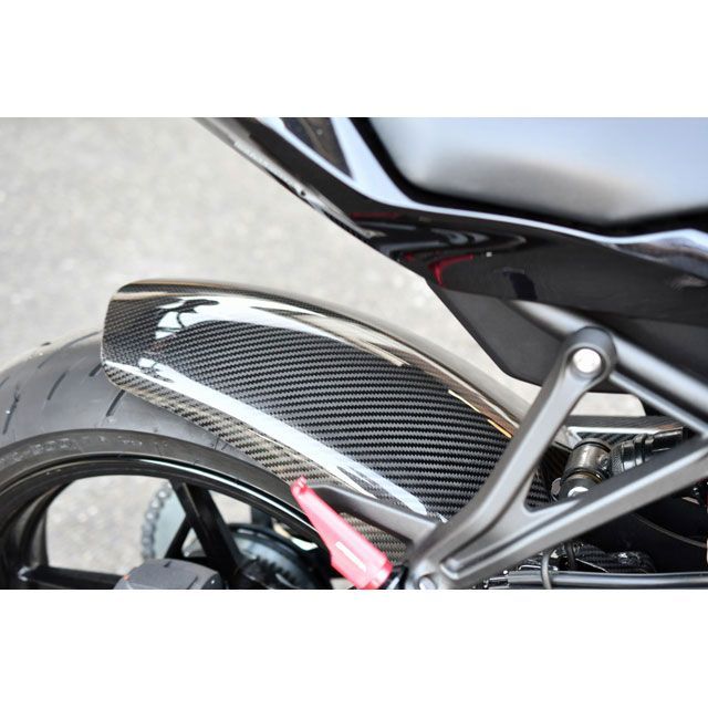 SPEEDRA ZX-25R リアフェンダー ロングタイプ ドライカーボン