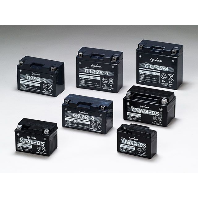 GSユアサ 汎用 VRLA（制御弁式バッテリー） 12V メンテナンスフリー GT4B-5（液入り充電済） GS YUASA