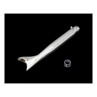 ネオファクトリー 汎用 フィッシュテール タイプ2 クローム 仕様 22in Neofactory バイクの通販は 13,741円