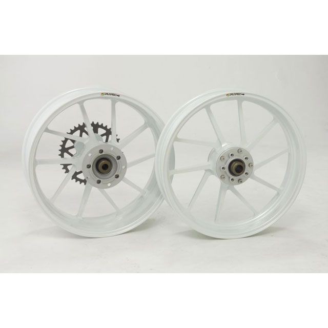 ゲイルスピード Z1000 ZRX1200 DAEG TYPE-R フロント（350-17） ソリッドホワイト GALESPEED バイク