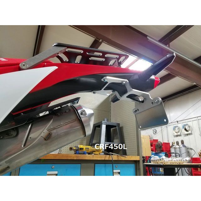 フラットランドレーシング CRF450L ライセンスプレートホルダーCRF450L FLATLAND RACING