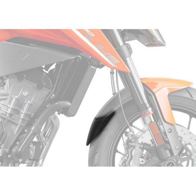 ボディースタイル 790 Duke フロントフェンダー エクステンション マットブラック ｜ 6523159 BODY STYLE