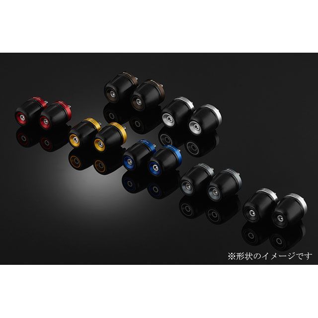 バイカーズ 純正ハンドル用バーウエイト カラー オレンジゴールド BIKERS バイクの通販は