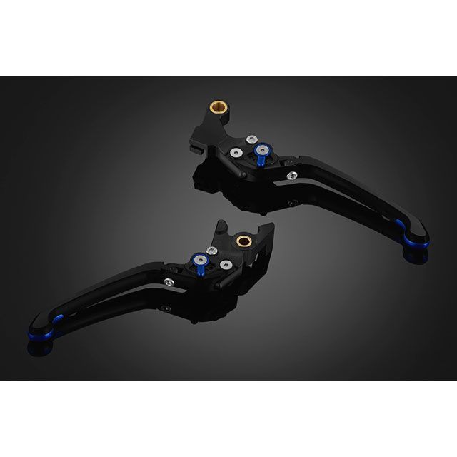 バイカーズ CBR650R/CB650R 可倒式ADJレバーセット カラー ブルー BIKERS