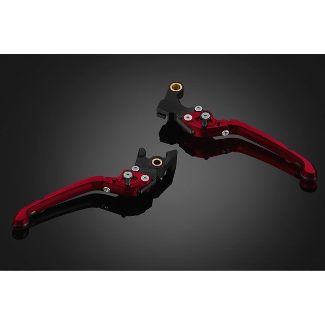 バイカーズ CBR650R/CB650R 可倒式ADJレバーセット カラー レッド BIKERS