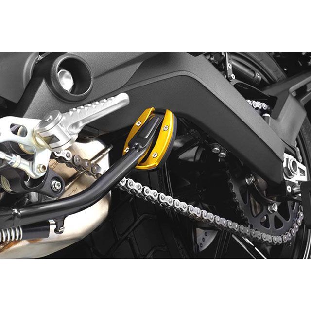 バイカーズ Scrambler サイドスタンドフラットフット カラー ライトゴールド BIKERS バイクの通販は