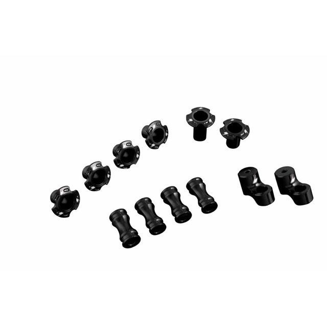 バイカーズ KSR PRO シュラウドワイドオフセットキット カラー ブラック BIKERS バイクの通販は 8,321円