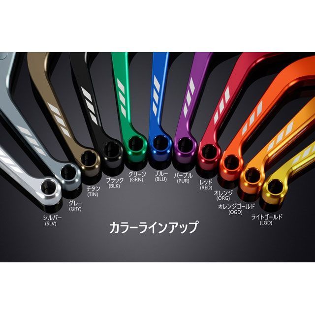 バイカーズ フロントフォークアジャスター カラー オレンジゴールド