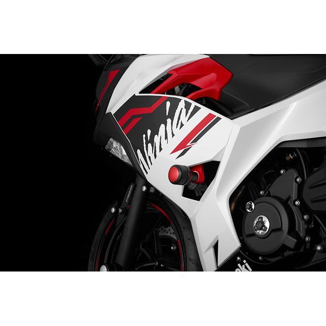 バイカーズ Ninja250/400 Z250 ボディプロテクター 左右 カラー レッド BIKERS_1