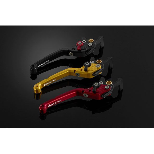バイカーズ NMAX 可倒式ADJブレーキレバー右 カラー ライトゴールド BIKERS バイクの通販は
