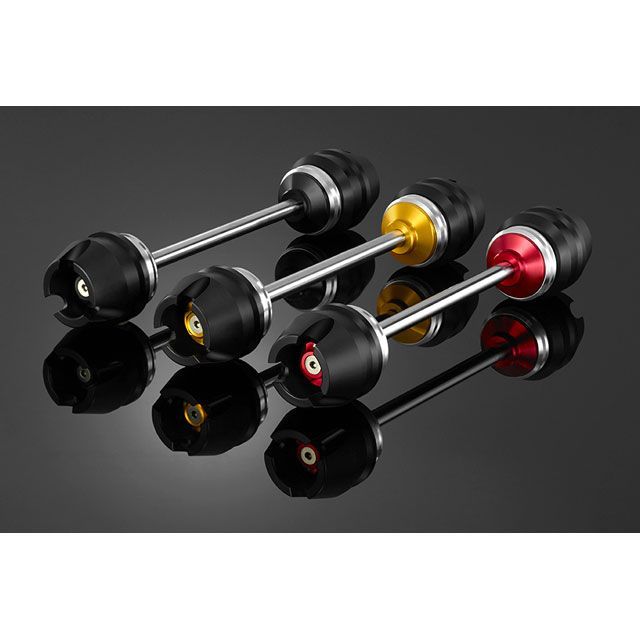 バイカーズ NMAX フロントアクスルスライダー カラー レッド BIKERS バイクの通販は