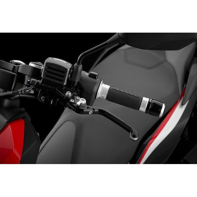 バイカーズ 可倒式ADJレバーセット カラー シルバー BIKERS バイク