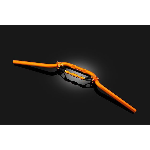 バイカーズ KSR PRO Z125 PRO アルミバーハンドル ブレース付 カラー オレンジゴールド BIKERS バイクの通販は 10,966円