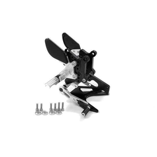 バイカーズ ニンジャZX-25R バックステップ カラー：シルバー