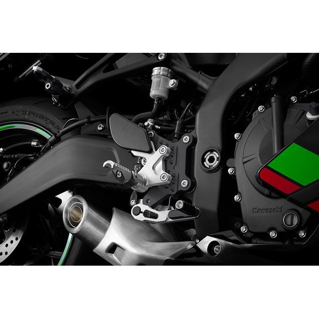 バイカーズ ZX-25R バックステップ カラー シルバー BIKERS