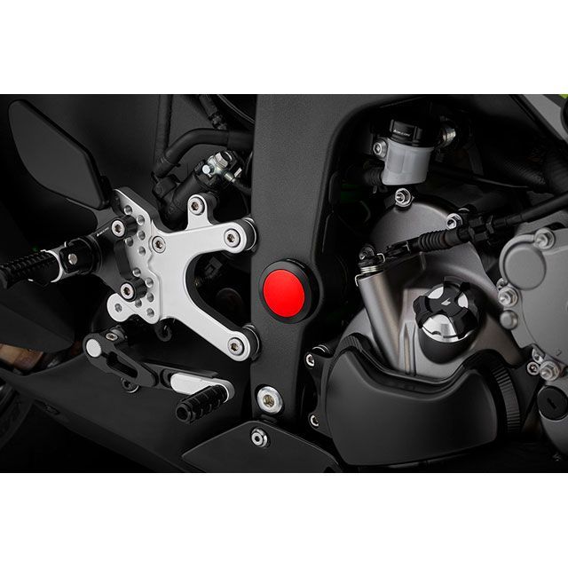 バイカーズ ZX-6R ピボットキャップ カラー レッド BIKERS