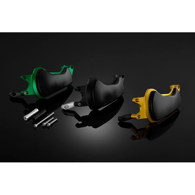 バイカーズ ZX-6R エンジンガード 右側 カラー レッド BIKERS
