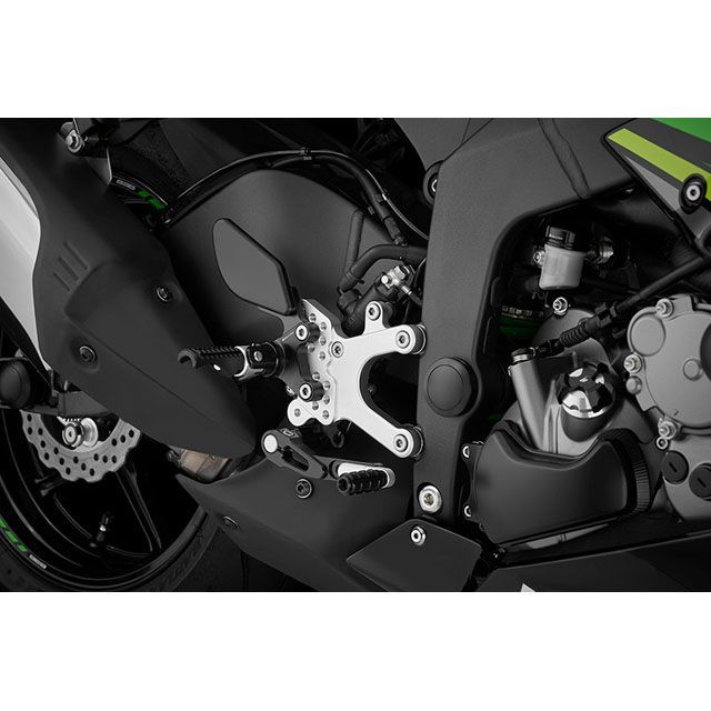 バイカーズ ZX-6R バックステップ カラー ブラック BIKERS バイク