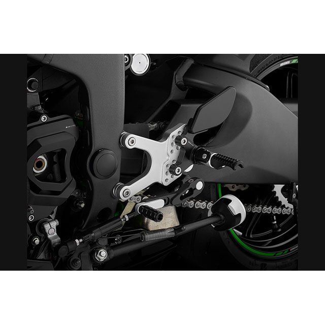 バイカーズ ZX-6R バックステップ カラー ブラック BIKERS バイク