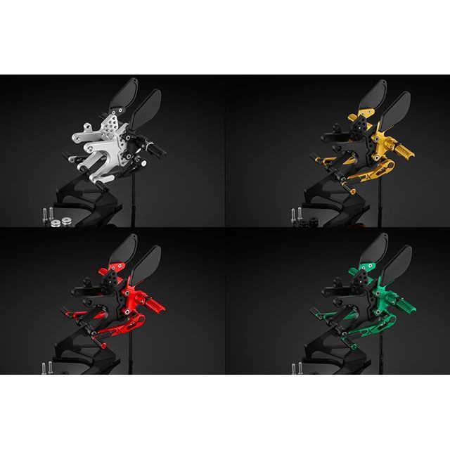 バイカーズ ZX-6R バックステップ カラー レッド BIKERS バイク