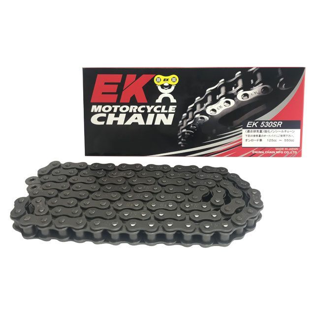 江沼チェーン 汎用 ハイパフォーマンス ノンシールチェーン 530SR SPJ リンク数 138L EKチェーン バイクの通販は