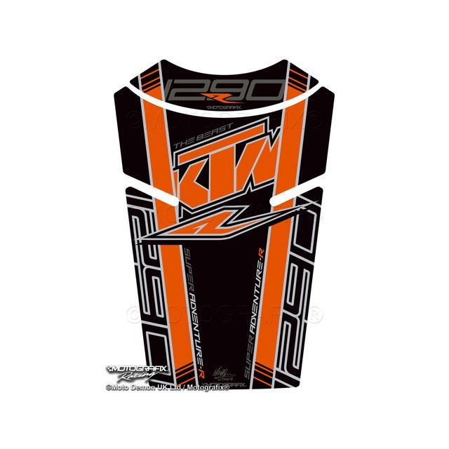 モトグラフィックス 1290 Super Adventure R タンクパッド ブラック MOTOGRAFIX バイクの通販は 5,403円