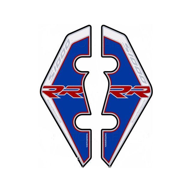 モトグラフィックス S1000RR フロントフェンダーキット ブルー/ホワイト MOTOGRAFIX バイクの通販は 5,521円