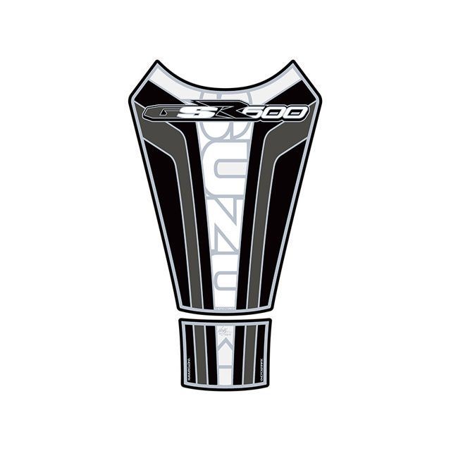 モトグラフィックス GSR600 タンクパッド ブラック/ホワイト MOTOGRAFIX バイクの通販は 5,937円