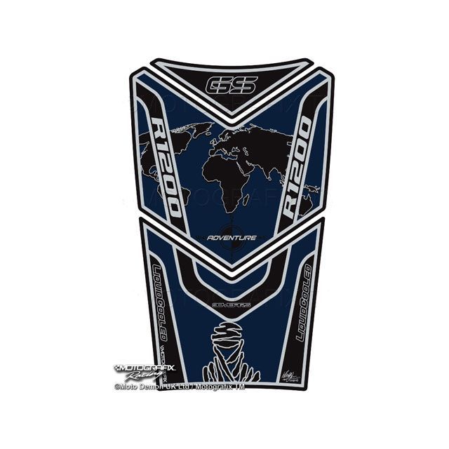 モトグラフィックス R1200GS Adventure タンクパッド ダークブルー MOTOGRAFIX バイクの通販は 5,462円