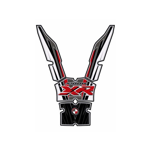 モトグラフィックス S1000XR タンクパッド ブラック/レッド/ホワイト MOTOGRAFIX バイクの通販は 5,462円