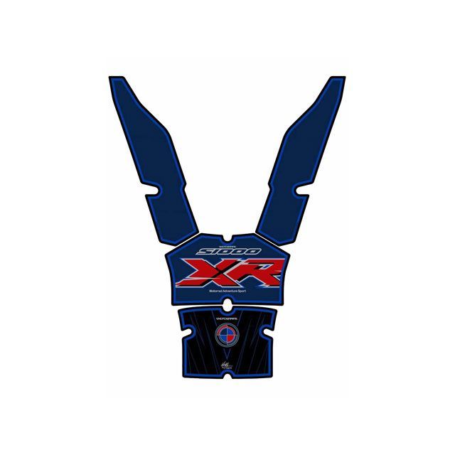 モトグラフィックス S1000XR タンクパッド ブルー MOTOGRAFIX バイクの通販は 5,581円