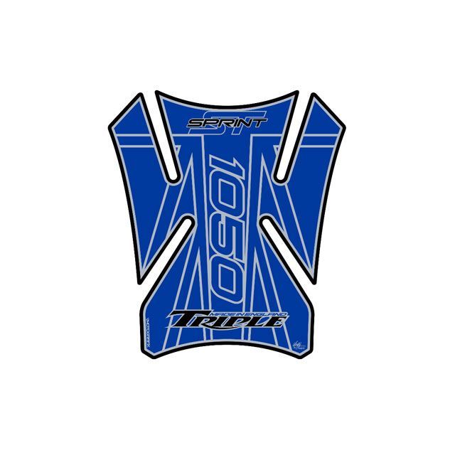 モトグラフィックス SPRINT 1050ST タンクパッド ブルー MOTOGRAFIX バイクの通販は