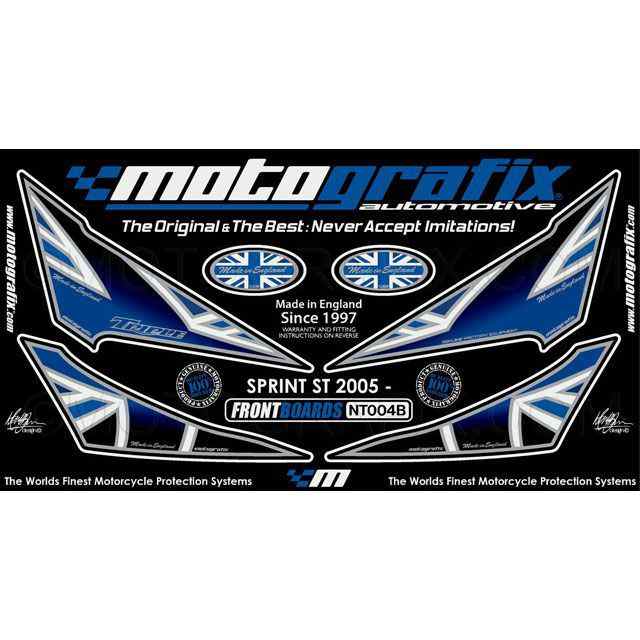 モトグラフィックス SPRINT ST ボディパッド フロント MOTOGRAFIX バイク