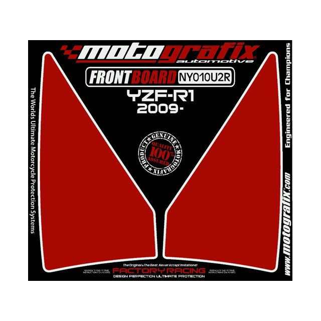 モトグラフィックス YZF-R1 ボディパッド フロント レッド MOTOGRAFIX バイクの通販は 11,068円