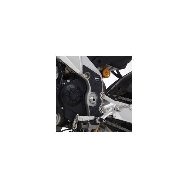 アールアンドジー V4 Tuono1100Factory Eazi-Grip ブーツガード ブラック R&G バイクの通販は