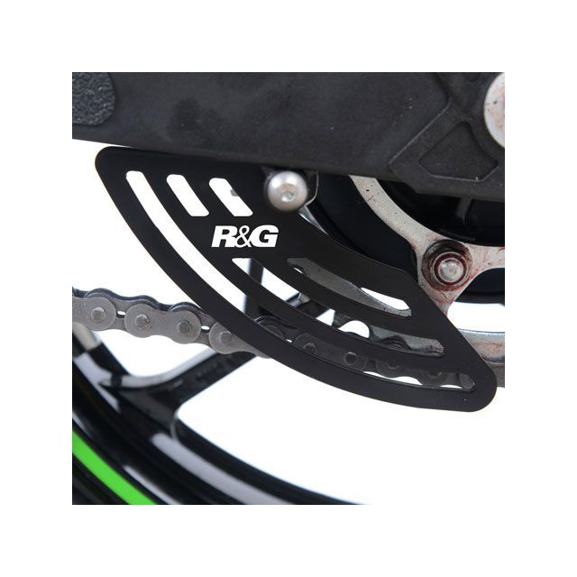 アールアンドジー Ninja400 Toe/チェーンガード ブラック R&amp;G