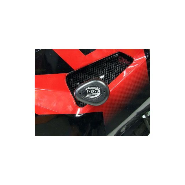 アールアンドジー KR125 Sport エアロクラッシュプロテクター ブラック R&G