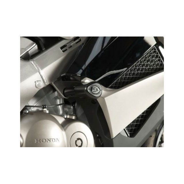 R&G エアロクラッシュプロテクター ブラック CROSSRUNNER [クロスランナー] RG-CP0290BL アールアンドジー VFR800X CrossRunner エアロクラッシュプロテクター