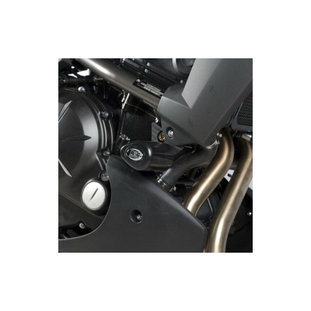 アールアンドジー Versys650 エアロクラッシュプロテクター ブラック R&amp;G
