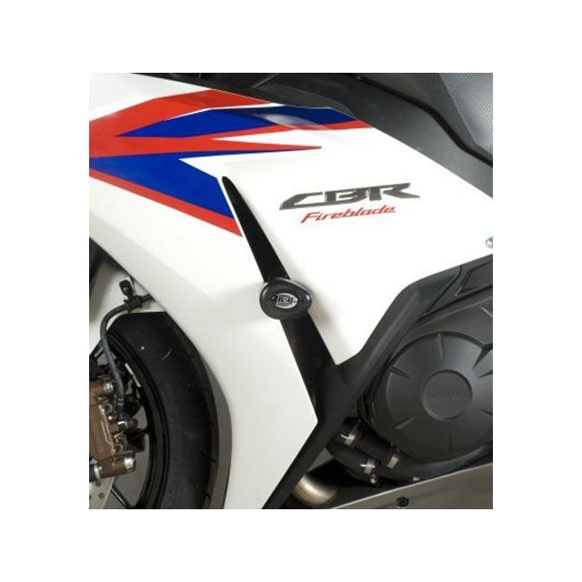 R&G (アールアンドジー) エアロクラッシュプロテクター ブラック DAYTONA 675 [デイトナ] RG-CP0333BL
