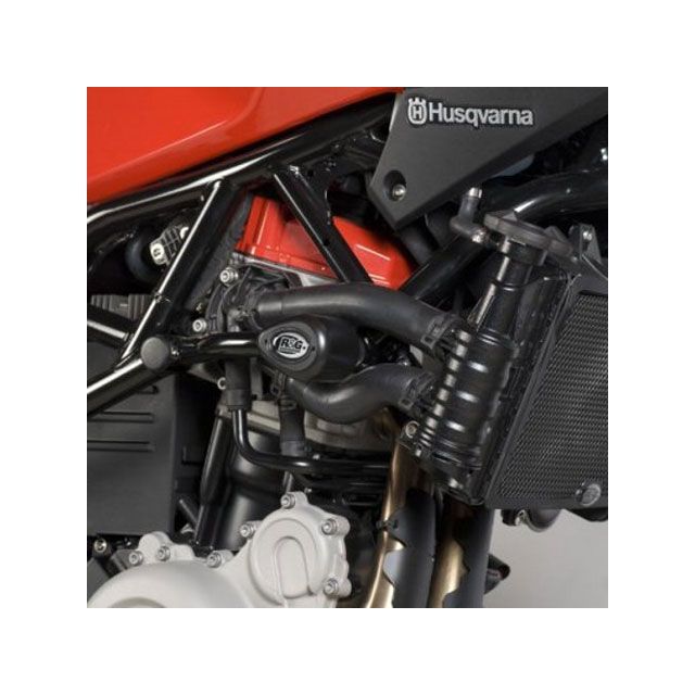アールアンドジー NUDA900R エアロクラッシュプロテクター ブラック R&amp;G_1