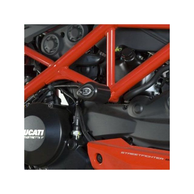 アールアンドジー 848StreetFighter エアロクラッシュプロテクター ホワイト R&G_1
