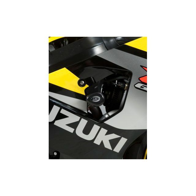 アールアンドジー GSX-R600/750 K4-K5 エアロクラッシュプロテクター ブラック R&G_1