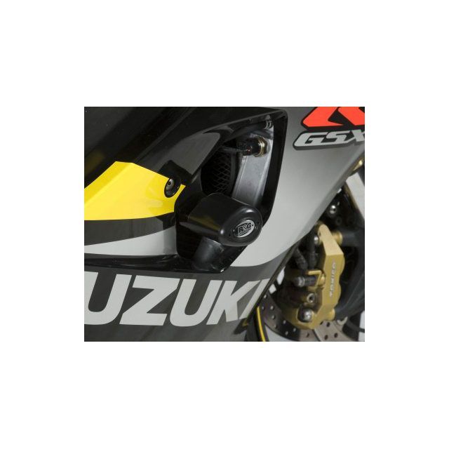 アールアンドジー GSX-R600/750 K4-K5 エアロクラッシュプロテクター ブラック R&G_2
